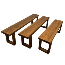 웨이팅 벤치 식당 야외 카페 공원 대기의자 의자 대기 3인용, A. 8030 길이 너비 높이