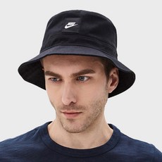 NIKE LOGO圖案經典斜紋漁夫帽