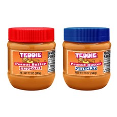 테디땅콩버터340g 1통 + 테디청키땅콩버터340g 1통, 340g, 2세트