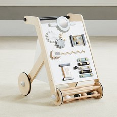 아기 보행기 다기능 유모차 나무 다리 걷기 학습 걸음마 연습, 아이승 베이비 우드 보보트 (오음  자동차 패널), 1개