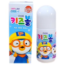 뽀로로 아이스 키즈볼 썸머쿨 벌레 물파스 50mL, 1개
