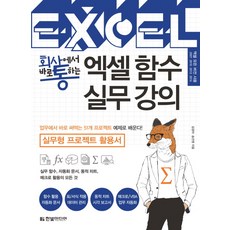 HanbitMedia 在公司立即上手的Excel函數實務課程：實務型專案應用書