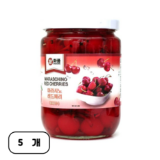 화풍 마라시노 레드체리(꼭지있음) 375g 체리, 5개