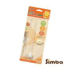 Simba 小獅王 專利蝶型寬口自動吸管組(長), 1個