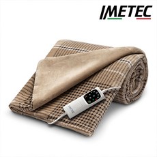 이메텍 프리미엄 벨벳 캠핑담요 온열담요 GOK-096 (베이지체크)