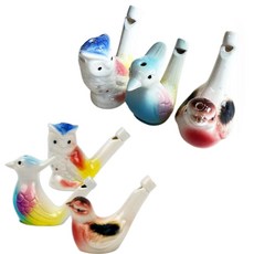 귀여운 맑은소리 물피리 새소리 연주놀이 새모양 1P, 공작, 1개