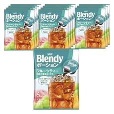 AGF Blendy 濃縮即飲膠囊球 綜合水果口味 6顆入, 12個, 108g