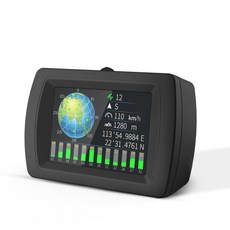 MR CARTOOL M85 차량 경사계 GPS 속도계 롤 각도 및 피치 각도모든 오프로드 차량용 컴퍼스 디스플레이 포함, 1개
