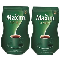 x 커피 맥심 리필 170g 디카페인 2개 디카페인 디카페인커피 리필 맥심 커피