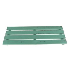 shangren 천연 나무 블록 보드 울타리 그린 공예 DIY 홈 정원 장식품 키트 만들기, 설명, 녹색 L, 1개