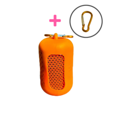 더기브미 스포츠 쿨타올 냉감 타월 휴대용 헬스 운동 등산, 오렌지, 1개