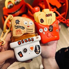 麥當勞對講機薯條對醬機玩具 300m通話兒童套餐同款 含貼紙正版禮物 交換禮物, 1個, 麥當勞對講機/含貼紙-掛繩, 麥當勞對講機/含貼紙-掛繩