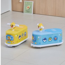 [야야] 아기상어 3D 롤링카, 블루