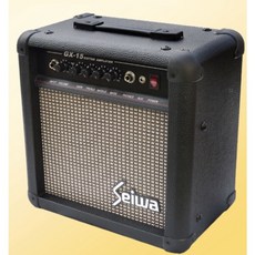 Seiwa 電吉他音箱 20瓦功率輸出 木吉他適用 輕巧便攜設計, GX-15S