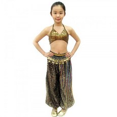 BCSET4801 고전 유아동 우아 밸리댄스복 타이트 여아 댄스복 소녀 의상 타이트 이너 스커트 유아동 주니어 여자 언더 치마 벨세트 성인 니트 힙합 칸타타 여름 나비+노드커머스S