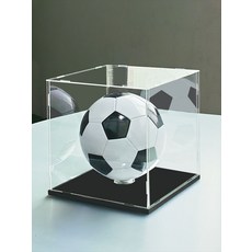 싸인볼 아크릴 케이스 투명 기념볼 축구공 농구공 수집 검정 바닥 공제외 길이 15 15 15+볼 1호공적합, 문 열림 가능 공제외, 길이 30 30 30+볼 7호공적합