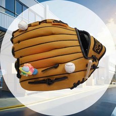 야구글러브 12.5인치 우투 브라운 운동회 체육 용품 가죽글러브 레저용글러브 입문용