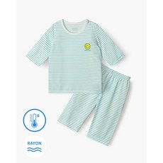 유니프랜드 굿스마일 쿨레이온 7부 내의 상하의 세트