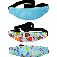 ZHLKHIOP 3 PCS 카시트 헤드 지지대 카시트용 홀더 편안한 면 원단