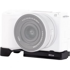 니츠 ZVE10 II 하단 플레이트 소니 II용 아르카용 내장 퀵 릴리즈 스트랩 슬롯 및 14 나사 구멍 포함 TS15A, 니츠 ZVE10 II 하단 플레이트 소니 II용 아르카