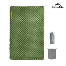 네이처하이크 UL Tuye R4.6 에어 매트 더블 200X132CM, 아미그린