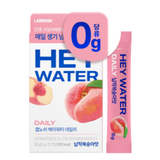 랩노쉬 헤이워터 데일리 납작복숭아맛, 1박스, 50g