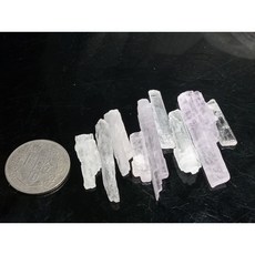 晶棋 紫鋰輝礦物標本, 1個, 32號 18g