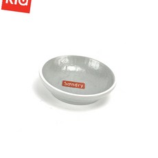 원형찬기 멜라민 그레이 신혼 샐러드 멜라닌, 로코 그레이 원형찬기 SK-108