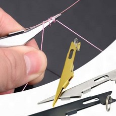 낚시매듭묶기 낚시바늘 결속기 매듭 묶기 도구 원줄 라인, 상세페이지 참조