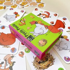 找你妹桌遊 歐美熱銷款 小雞啾啾 娃娃機 spot it game 多人互動 聚會 棋牌 遊戲, 1個, 小雞啾啾E7C／彩紙盒