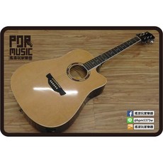 【搖滾玩家樂器】全新 BORYA FG-106C EQ NT 贈多樣配件 民謠吉他 木吉他 拾音器, 1個