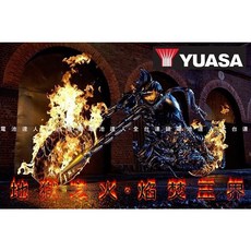 YUASA 14號機車電池 YTX14-BS GTX14-BS, 1個