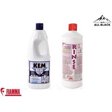 黑四驅ALL BLACK FIAMMA BI-POT 馬桶藥水 有效分解異味 適用露營車及移動式馬桶