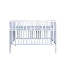 喬依思 型號 79182 LIZ 台灣製造檢驗合格嬰兒床-附4公分床墊-白/灰/深藍, LIZ 白色-含床墊, 白色