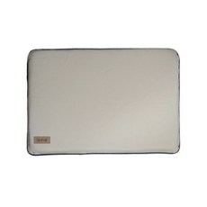 可拆洗狗狗防水墊 寵物四季通用睡墊 大型犬地墊, 1個, M 60x40cm 4釐米海綿,淺咖色