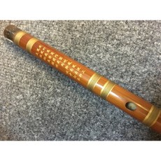 董雪華龍吟笛 EA調 竹笛 中國笛 - 附笛膜 阿膠 擦拭布 笛袋, 1個