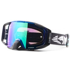 LAVA 4125能高山越野護目鏡，防風防塵防霧，舒適貼合，專業越野騎行必備, 急速綠