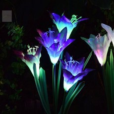 G.L.S LED 태양광 꽃 정원등 조경등