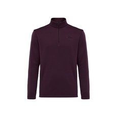 아이더 EIDER POWER STRETCH 파워 스트레치 남성 긴팔 짚업 티셔츠_Plum 581823