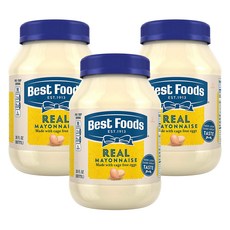 베스트푸즈 리얼 마요네즈, 3개, 887ml
