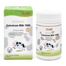 하이웰 초유 츄어블 plus 120정, 180g, 1개