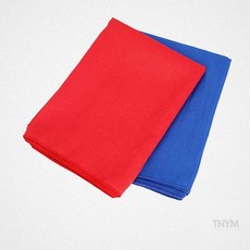 씨름샅바 성인 씨름 샅바 청홍 세트