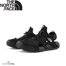 The North Face 男 抓地可調節鞋帶舒適涼鞋 黑色 運動涼鞋/越野涼鞋/戶外涼鞋/輕便涼鞋