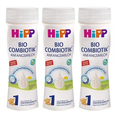 힙 콤비오틱 액상분유 1단계, 200ml, 3개