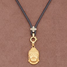 【昱晶閣】高品質鋯石蠟皮繩項鍊繩 可調節黑繩 翡翠玉佩掛繩 黃金吊墜繩 男女通用 玉佛脖子吊飾繩, 1個, 金色款 / 款式四 (不含吊墜), 黑繩