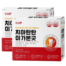 뼈 와 이가 탄탄 약한 잇몸 프로폴리스 칼슘 영양제, 2개, 60정