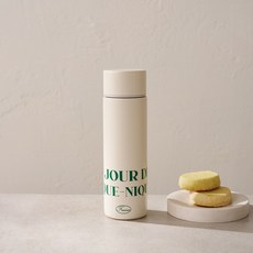 모던하우스 TO GO 가방에 쏙 휴대하기 좋은 미니 텀블러, 1개, 150ml, 레터크림