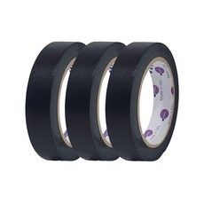 이태리 마스킹 종이 테이프 24mm X 40M 보양 도장 이태리 검정 3개