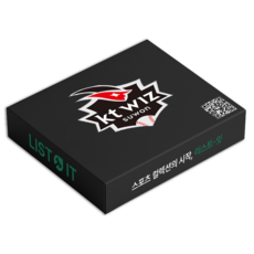 SCC 야구 KBO 랜덤 박스 11+1장 기아 엘지 삼성 한화 두산 키움 팀 카드, KT 위즈