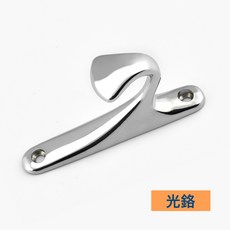 DFMEI 衣鉤單鉤簡約掛衣鉤牆上掛鉤衣帽間門後衛浴五金歐式掛鉤索菲亞款, 1個, 索菲亞衣鉤-光鉻